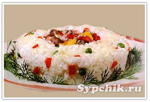 Рис с сыром по-милански