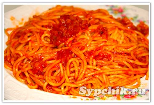 Спагетти по милански