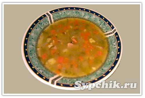 Рецепт приготовления горохового супа с фото