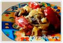 Вторые блюда рецепты с фото - капуста с помидорами и мясом
